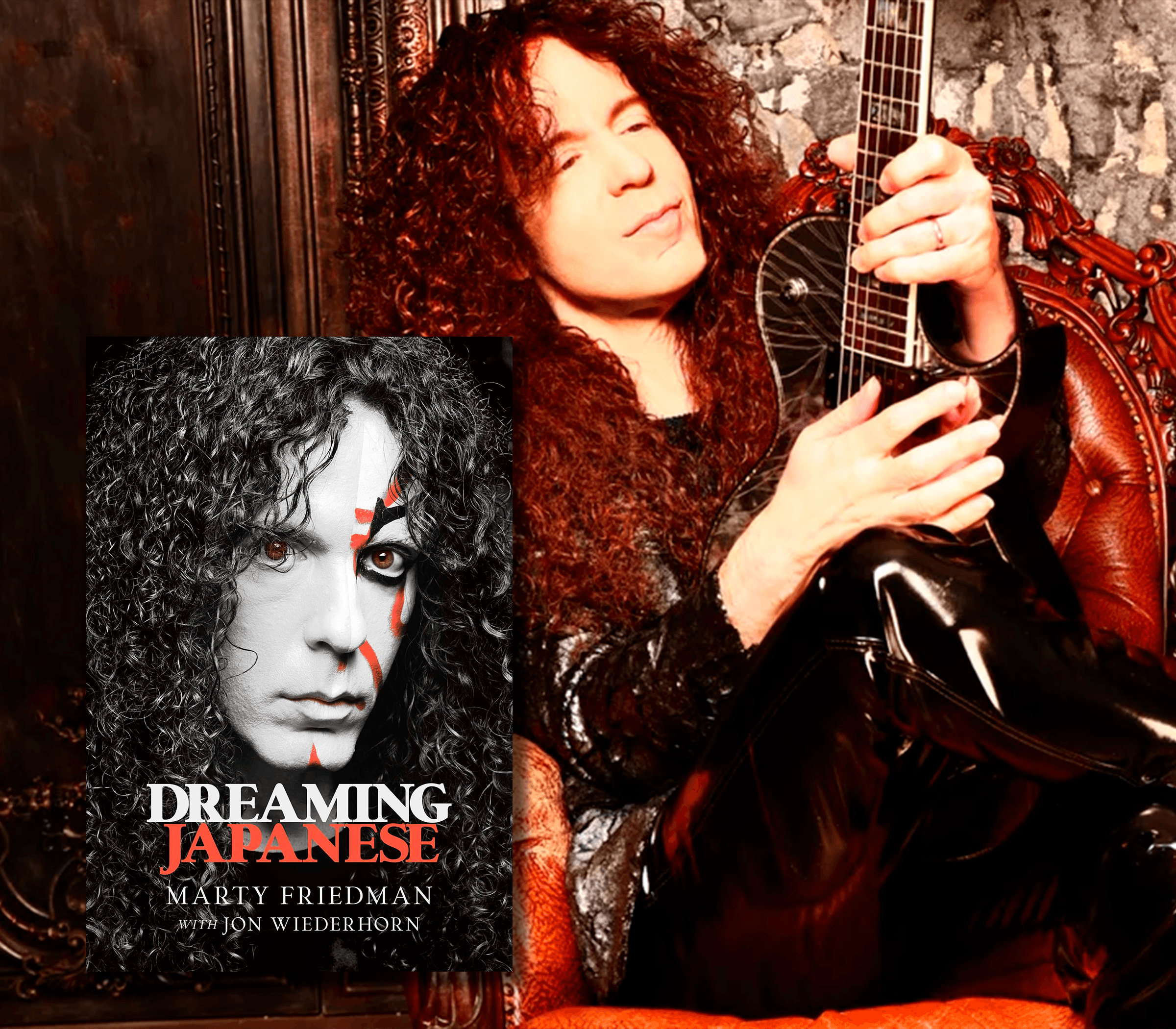 Marty Friedman revela los secretos de su vida en su nueva autobiografía ‘Dreaming Japanese’