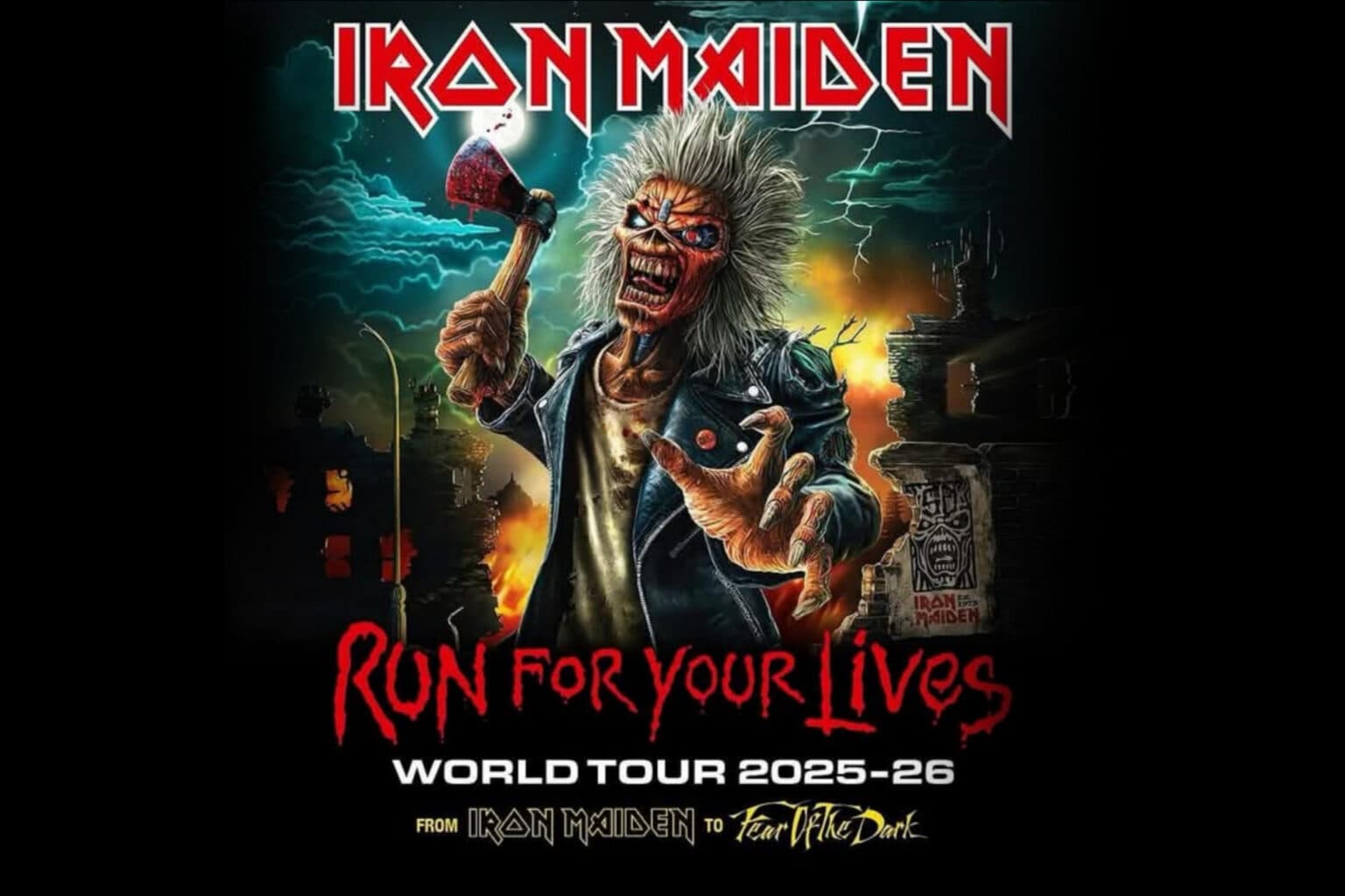 Iron Maiden estrena baterista y setlist en su nuevo Tour Mundial