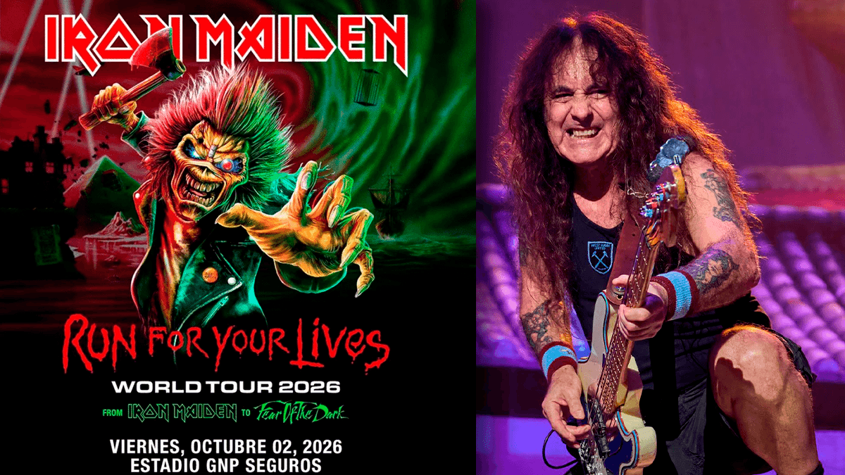 Iron Maiden celebra 50 años con show en México: Run For Your Lives World Tour llega al Estadio GNP Seguros