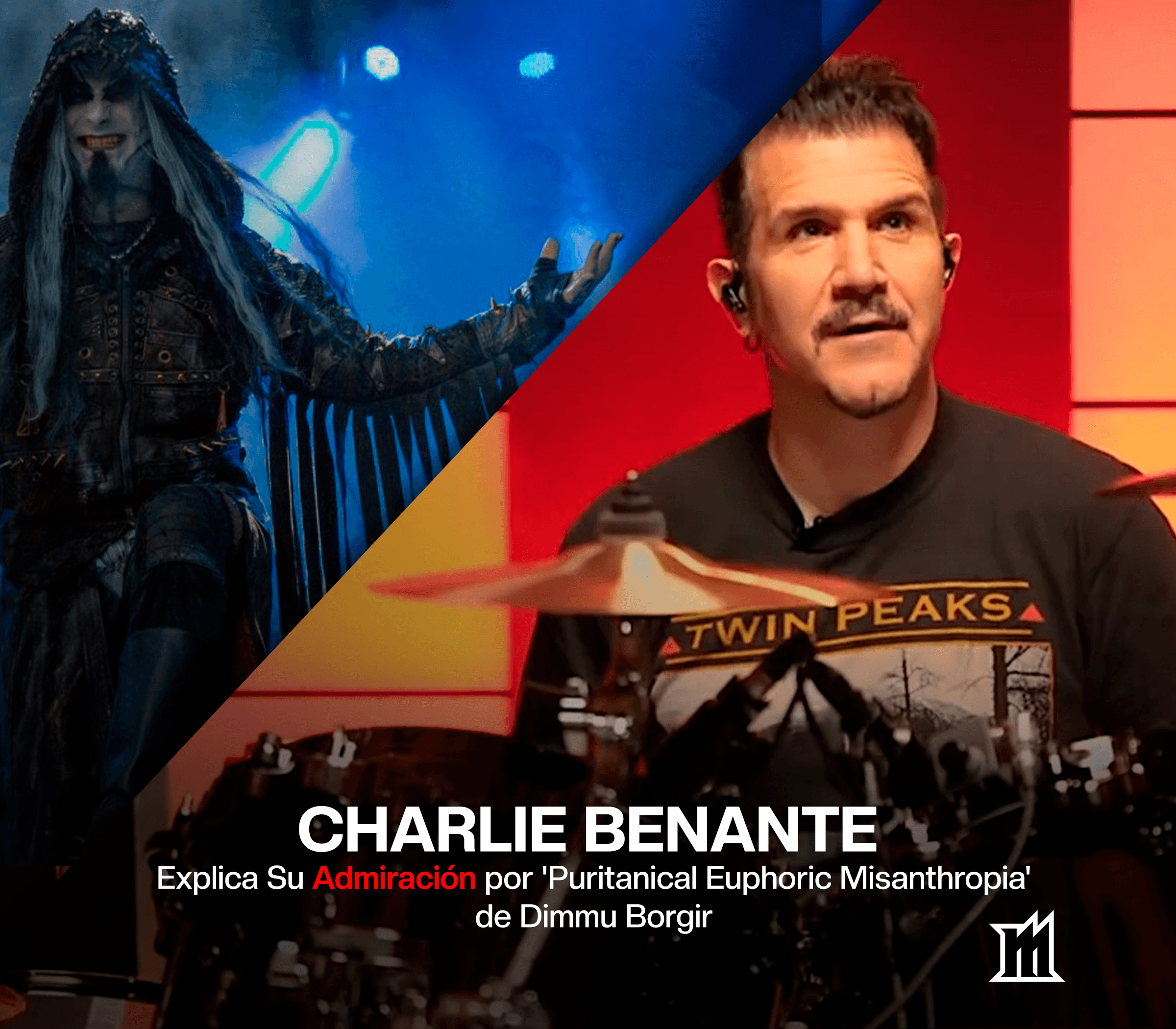 Charlie Benante Sobre Dimmu Borgir: Cómo Nick Barker y el Blast Beat Conquistaron las Masas