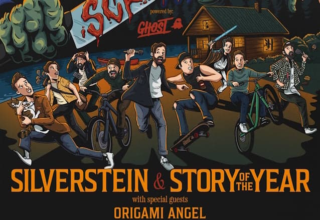 Silverstein y Story of the Year anuncian gira conjunta 'Camp Screamo' para verano 2026