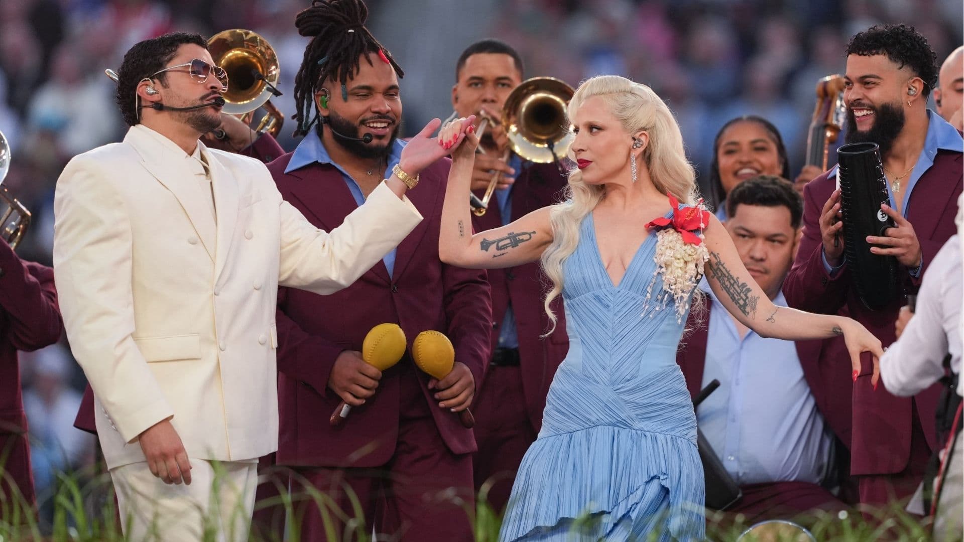La Super Bowl arranca entre rock, reguetón y tensión política en Estados Unidos