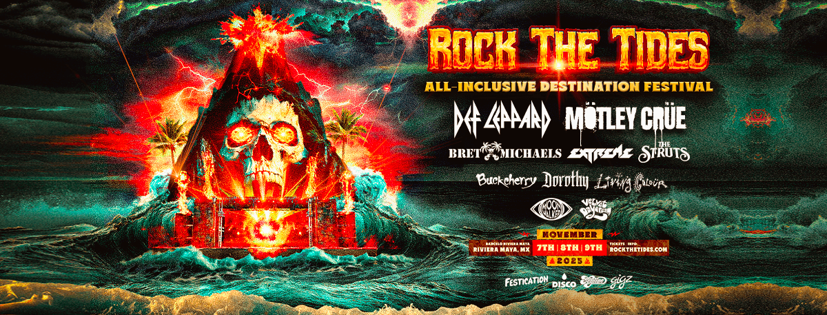 Rock The Tides: El Nuevo Festival de Rock que Sacudirá la Riviera Maya en Noviembre