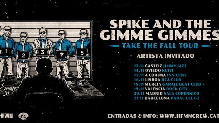 Spike Slawson Lleva el Repertorio de Me First and the Gimme Gimmes a la Península en Noviembre