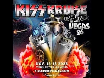 KISS anuncia segunda edición de 'KISS Kruise: Land-Locked In Vegas 2026' para noviembre