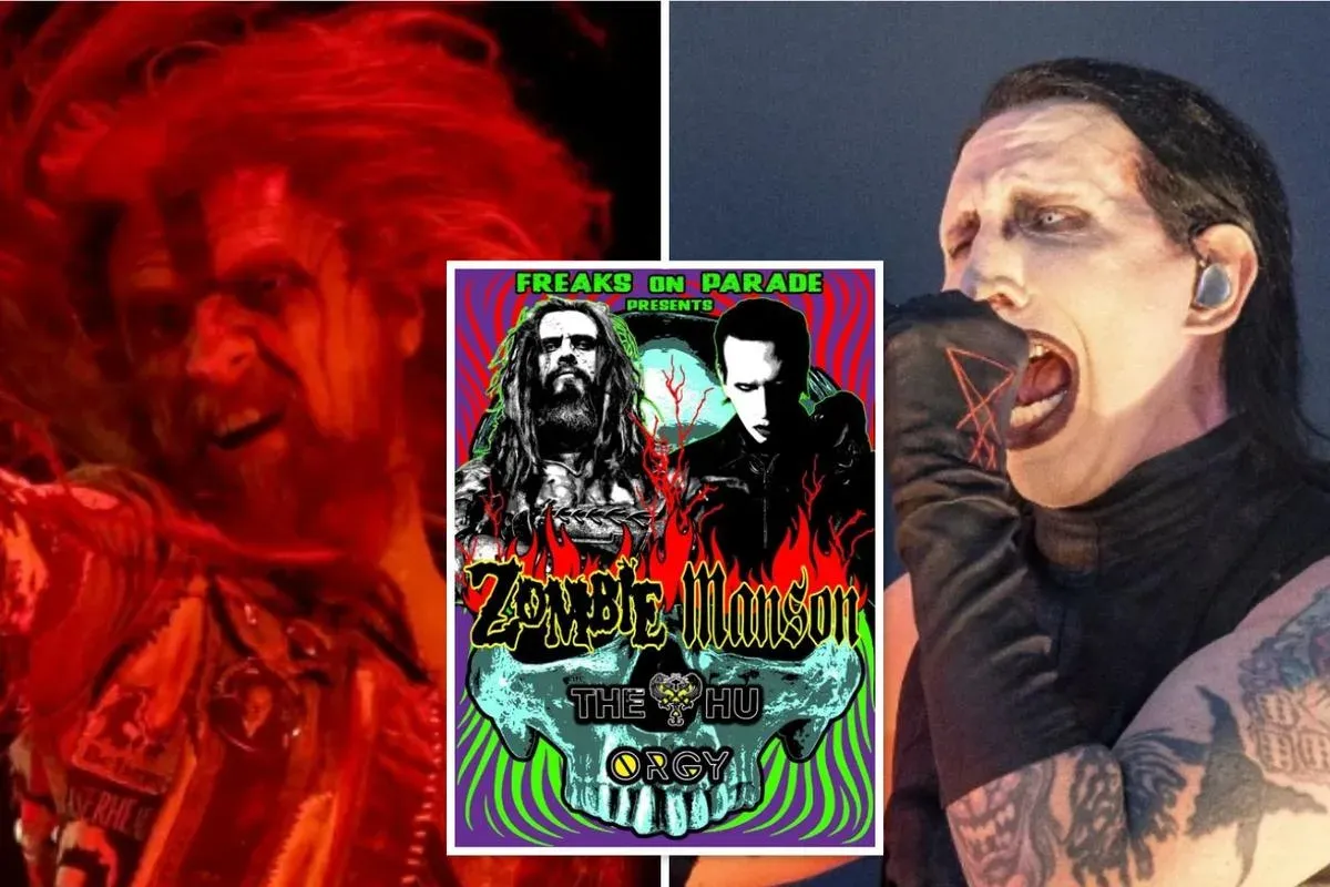 Rob Zombie y Marilyn Manson inician gira conjunta con estrenos en vivo