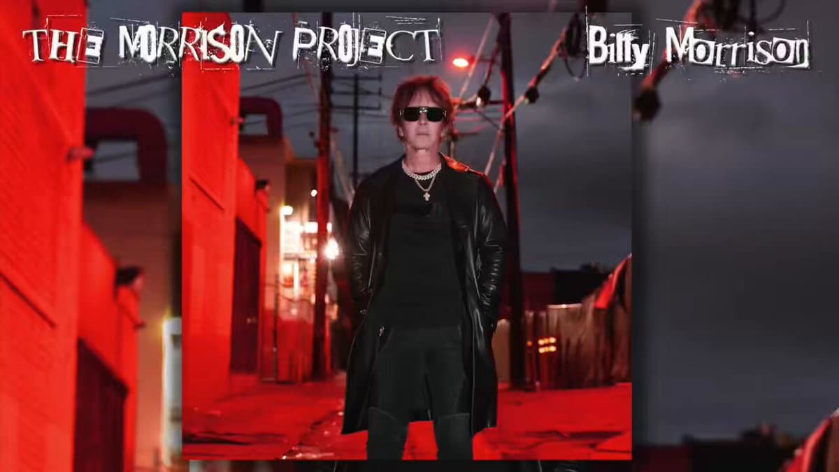 Billy Morrison estrena canción con Ozzy Osbourne y Steve Stevens